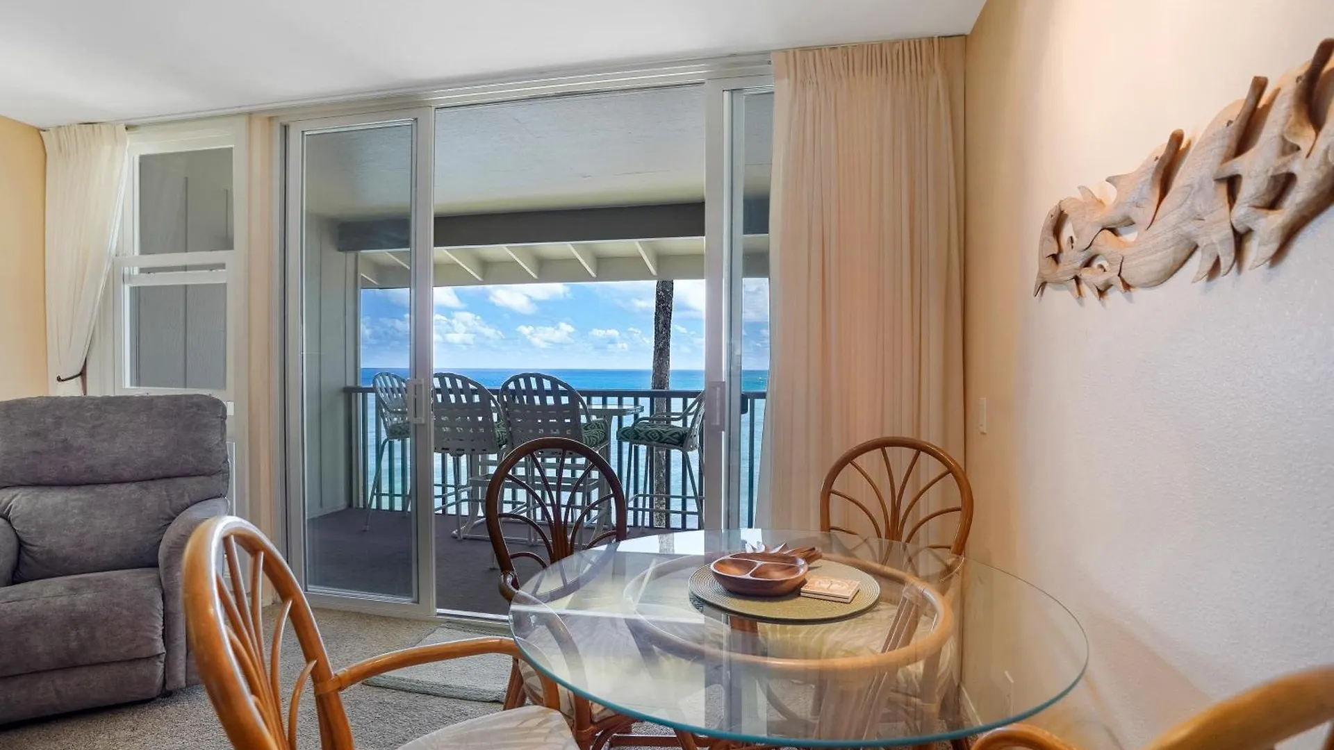 Stunning Oceanfront View Top Floor Condo At Wailua Bay View Kapa'a 0*,